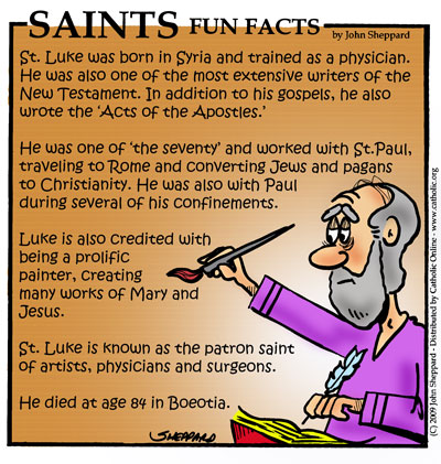 St. Luke Fun Fact St. Luke Fun Fact Image